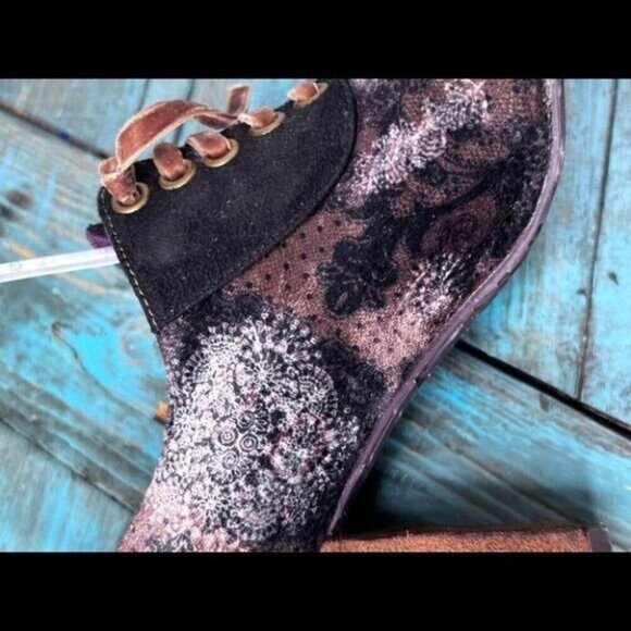 Desigual Heeled Boots SIZE 36=5.5 - Picture 8 of 13